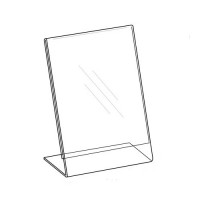 Sign Holder 8.5x11, Easel Style, Vertical