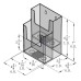 2 Tier Wall Mount / Countertop Brochure Holder for Trifold Literature up to 4 3/8"w LOT of 6 units 2 Tier Wall Mount / Countertop Brochure Holder for Trifold Literature up to 4 3/8"w LOT of 6 units