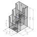 Three Tier Wall Mount / Countertop brochure Holder for Literature up to 4 3/8"W lot of 12 units Three Tier Wall Mount / Countertop brochure Holder for Literature up to 4 3/8"W lot of 12 units