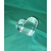 Acrylic block heart