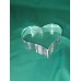 Acrylic block heart