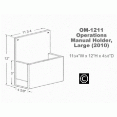 Operations Manual Holder, Large (2010)