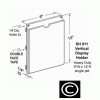 Vertical Display Holder