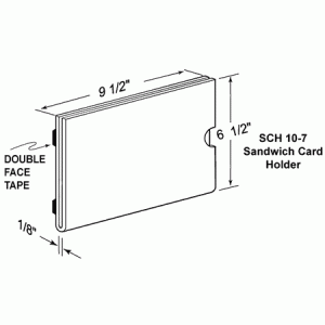 Sandwich Card Holder