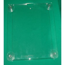 Sign Holder with Suction Cups, Vertical, Big
