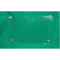 Sign Holder with Suction Cups, Horizontal, Small
