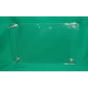 Sign Holder with Suction Cups, Horizontal, Small
