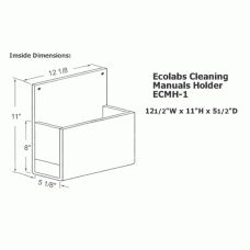 Ecolabs Cleaning Manuals Holder