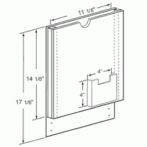 Promotional Coupon Sign Holder