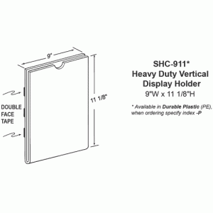 Heavy Duty Vertical Display Holder