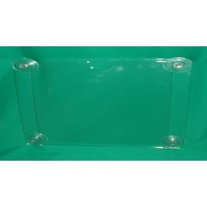 Sign Holder with Suction Cups, Horizontal, Regular