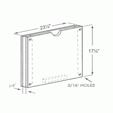 "Salads To Go" Display Holder "Salads To Go" Display Holder